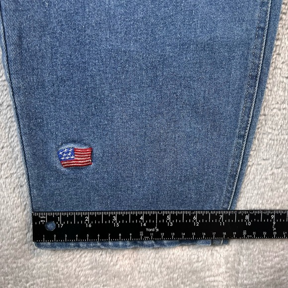 Vintage The Quacker Factory Jeans Women's 10 American Flag July 4th Patriotic - Picture 7 of 9